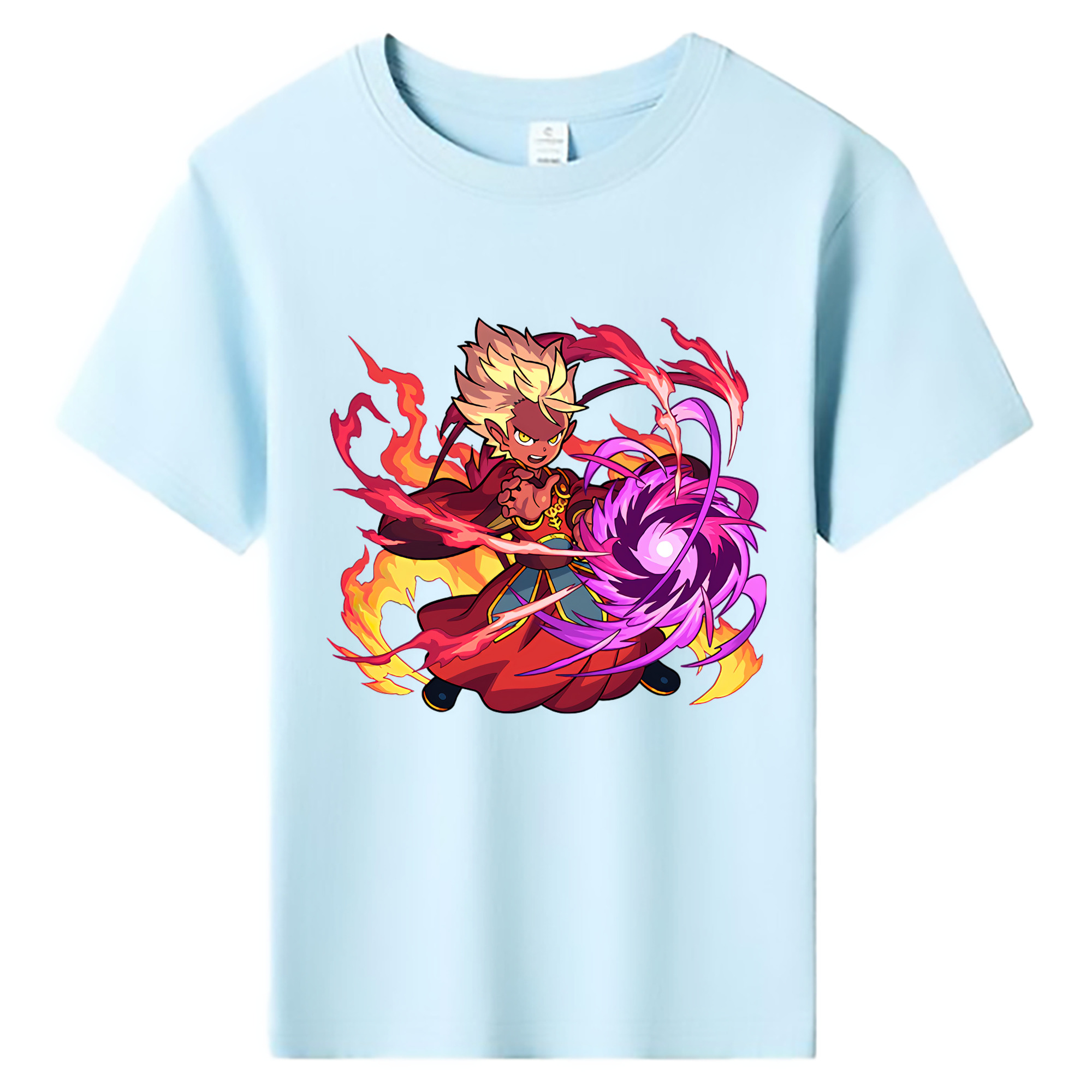 （画像用） 妖怪ウォッチ Yo-kai Watch 綿100％キッズTシャツ（フロントプリント）